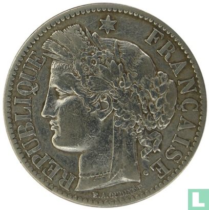Frankreich 2 Franc 1888 - Bild 2