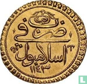 Ottomaanse Rijk 1 findik AH1143-1168 (1730-1754 / Sad) - Afbeelding 1