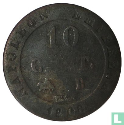 Frankrijk 10 centimes 1808 (B) - Afbeelding 1