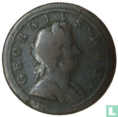 Royaume-Uni ½ penny 1724 - Image 2