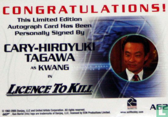 Cary Hiroyuki Tagawa ( 40th Anniv. style )   - Afbeelding 2
