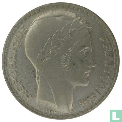 France 20 francs 1929 - Image 2