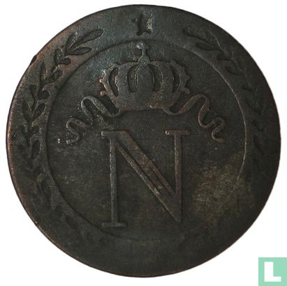 Frankrijk 10 centimes 1808 (B) - Afbeelding 2