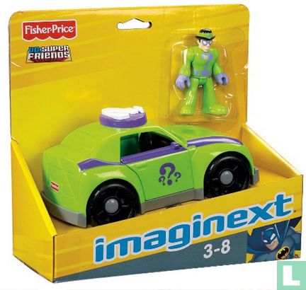Imaginext DC Superfriends The Riddler Car - Image 2