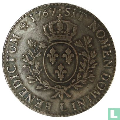 France 1 ecu 1767 (L) - Image 1