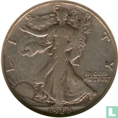 États-Unis ½ dollar 1928 (type 1) - Image 1