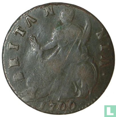 England ½ penny 1700 - Image 1