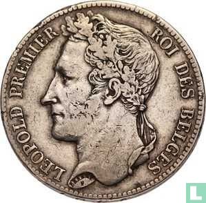 Belgique 5 francs 1838 - Image 2