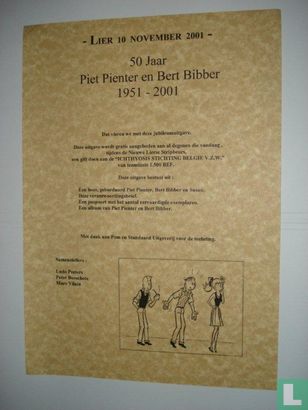 Piet & Bert - 50 - 1951-2001 - Image 2