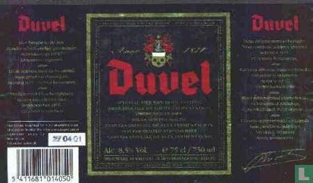 Duvel (export) 75cl