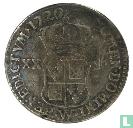 France 20 sols 1720 (W) - Image 1