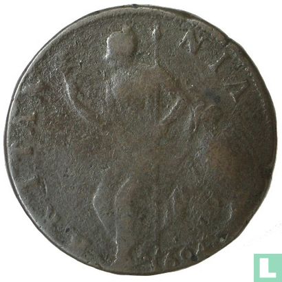 England ½ penny 1694 - Image 1