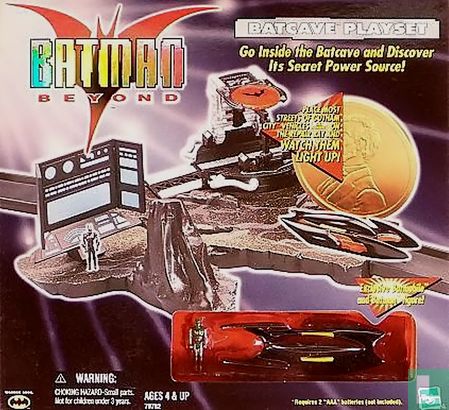Batcave Playset Batman Beyond Micro Series; Streets of Gotham City Vehicles