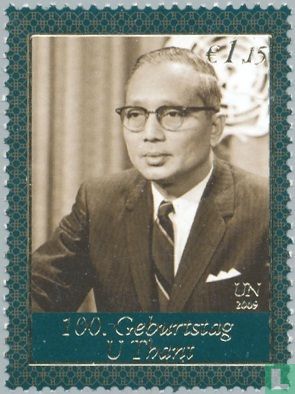 100e anniversaire de naissance d'U Thant