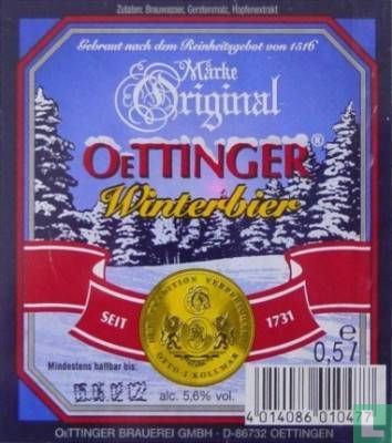Oettinger Winterbier