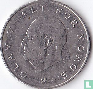 Norvège 1 krone 1985 - Image 2