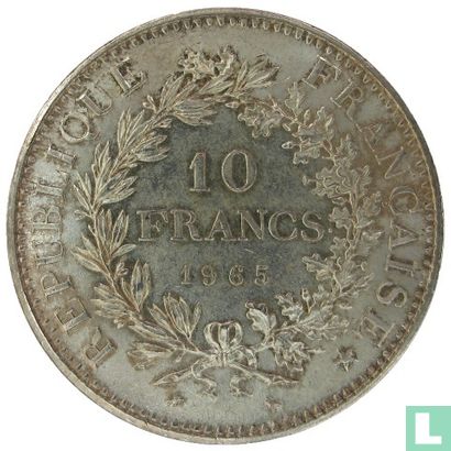 France 10 francs 1965 - Image 1