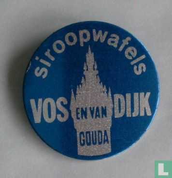 Siroopwafels Vos en van Dijk Gouda [blauw] - Afbeelding 1