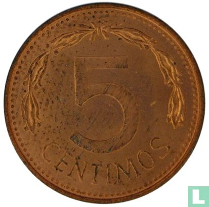 Venezuela 5 centimos 1974 - Afbeelding 2