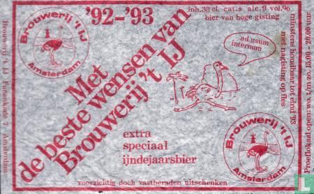 IJndejaarsbier '92-'93