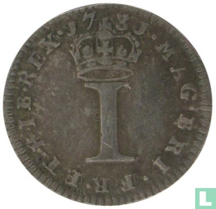 United Kingdom 1 penny 1731 - Image 1