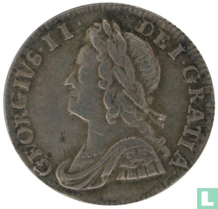 Royaume-Uni 1 penny 1731 - Image 2