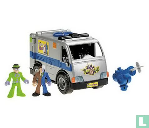 Imaginext DC Superfriends Two Face Armored Car & Riddler - Afbeelding 1