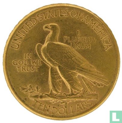 Verenigde Staten 10 dollars 1912 (S) - Afbeelding 2