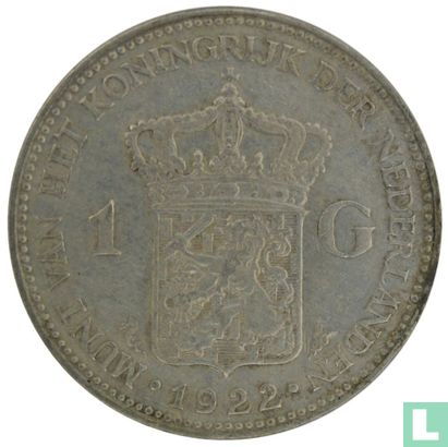 Nederland 1 gulden 1922 - Afbeelding 1