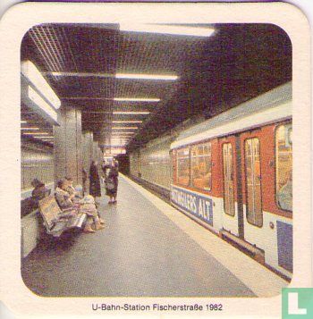 .U-Bahn-Station Fischerstraße 1982 - Bild 1