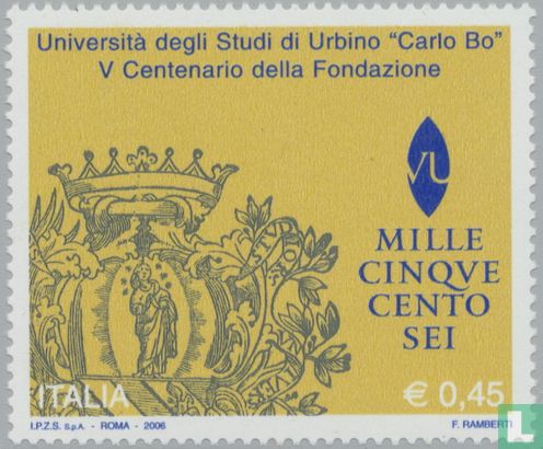 L'Université étudie Urbino 'Carlo Bo'