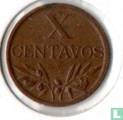 Portugal 10 centavos 1957 - Image 2