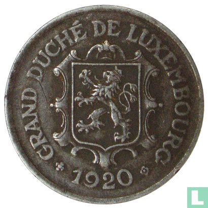 Luxembourg 25 centimes 1920 - Image 1