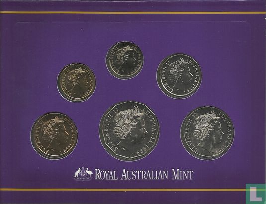 Australia mint set 1999 "International year of older persons" - Image 2
