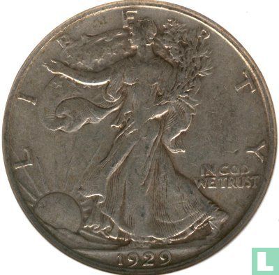 Verenigde Staten ½ dollar 1929 (D) - Afbeelding 1