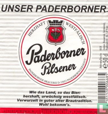 Paderborner Pilsener 