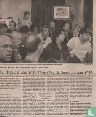 Een Toonder voor €1400, een Eric de Noorman voor € 15