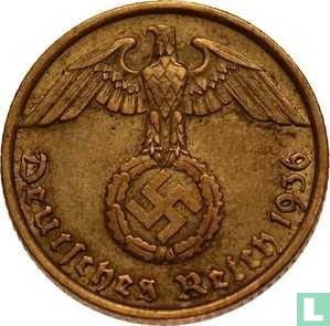 Duitse Rijk 10 reichspfennig 1936 (hakenkruis - G) - Afbeelding 1