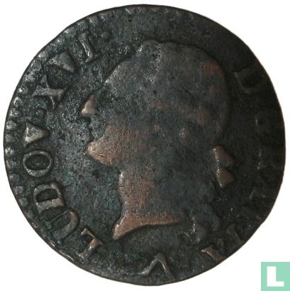 Frankrijk 1 liard 1783 (W) - Afbeelding 2