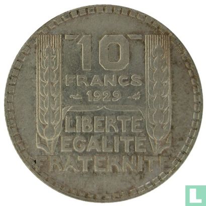 Frankrijk 10 francs 1929 - Afbeelding 1
