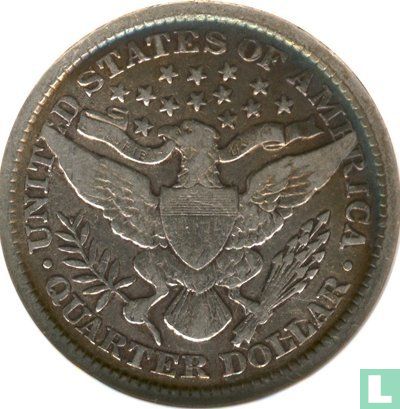Verenigde Staten ¼ dollar 1899 (zonder letter) - Afbeelding 2