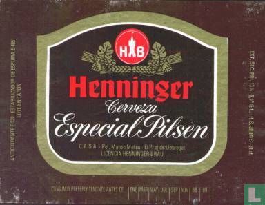 Henninger Cerveza