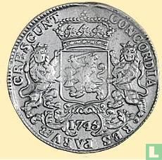 Frise occidentale 1 ducaton 1745 - Image 1