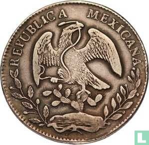 Mexico 8 reales 1856 (Do CP) - Image 2