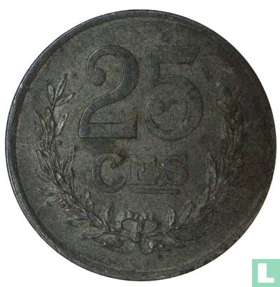 Luxemburg 25 Centime 1922 - Bild 2