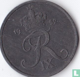Denemarken 5 øre 1952 - Afbeelding 1
