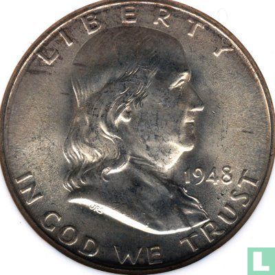 United States ½ dollar 1948 (D) - Image 1