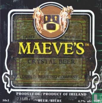 Maeves Cristal Beer