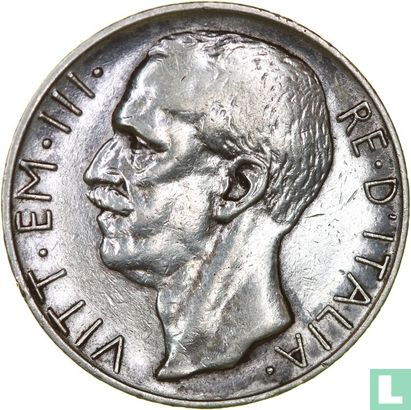 Italien 10 Lire 1927 (*FERT*) - Bild 2