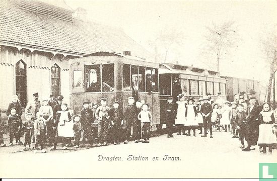 Dragten, Station en Tram